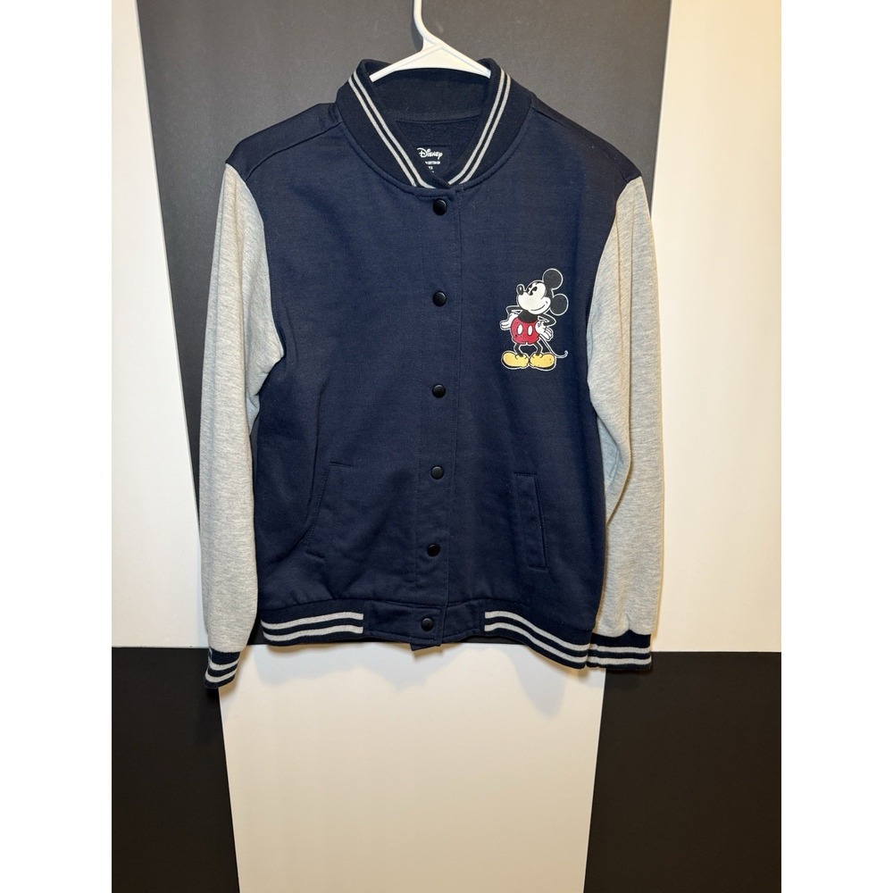 Vintage Disney Athletics Mickey Mouse Letterman Varsity Jacket 90s Small